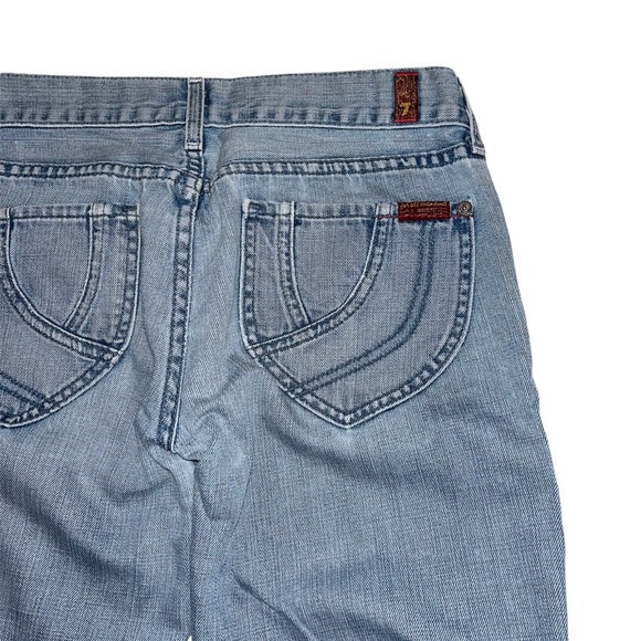 7 for All Mankind Tegan Straight Leg Jeans size 27 - Picture 3 of 7